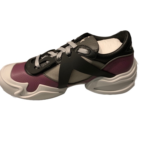 Cult & Rain Limited Edition Sneakers - VEGA BLACK PURPLE - Size 44 (US 11) - Picture 3 of 9